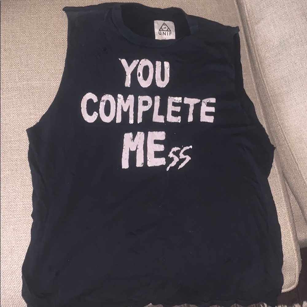 You Complete MEss tank top